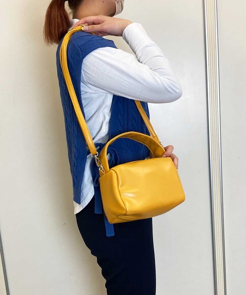 ALTROSE（アルトローズ）の「2WAYショルダーバッグ　[ノーム]（ショルダーバッグ・レディース・ブラック/グレー/グリーン/マスタード/ピンク・FREE）」の17枚目の写真