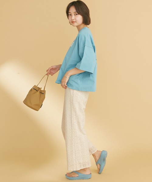 MEI（メイ）の「MEI/巾着ショルダーバッグ（ショルダーバッグ・レディース・ブラック/ブラウン/グリーン・F）」の11枚目の写真