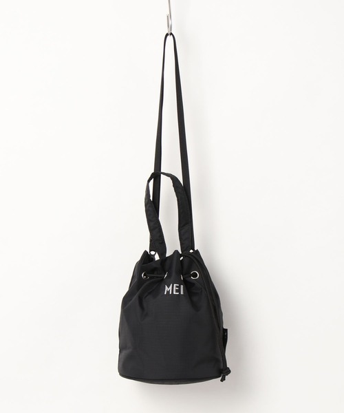 MEI（メイ）の「MEI/巾着ショルダーバッグ（ショルダーバッグ・レディース・ブラック/ブラウン/グリーン・F）」の22枚目の写真