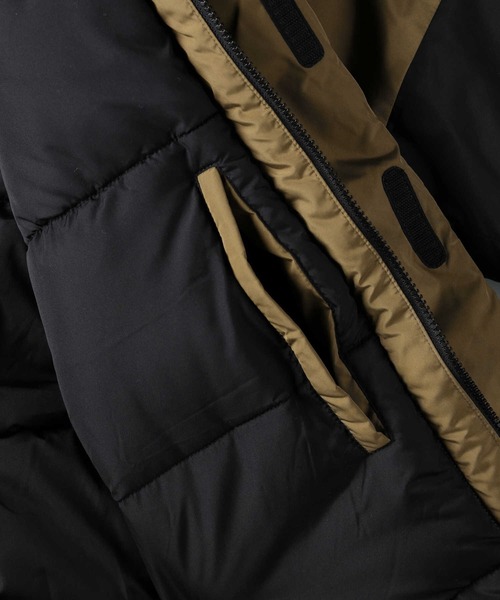 Right-on（ライトオン）の「メンタッチ中綿ジャケット（ダウンジャケット/コート・メンズ・ベージュ/ブラック/イエロー/グレー/グリーン・M/XL/L）」の10枚目の写真