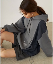 179/WG | ドッキングフードプルオーバー(パーカー)