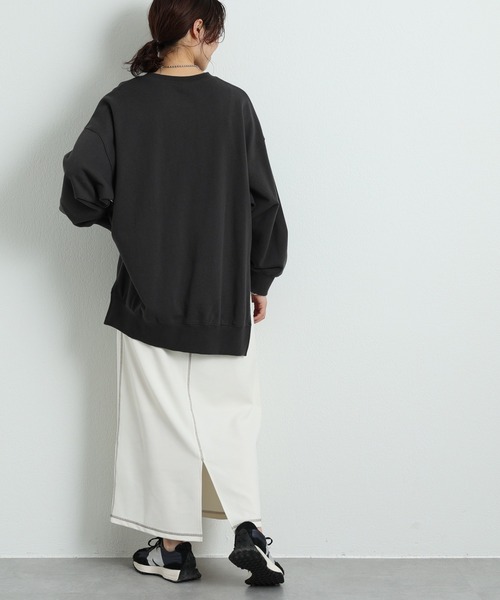 CIAOPANIC TYPY（チャオパニックティピー）の「ジョーゼットポンチIラインスカート（スカート・レディース・ブラック/ライトグレー/アイボリー・ONE SIZE）」の12枚目の写真