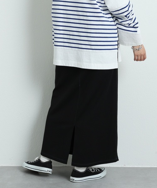 CIAOPANIC TYPY（チャオパニックティピー）の「ジョーゼットポンチIラインスカート（スカート・レディース・ブラック/ライトグレー/アイボリー・ONE SIZE）」の17枚目の写真