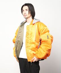 VETEMENTS | VETEMENTS / ヴェトモン：REVERSIBLE HOODED BOMBER：UE52JA220[RIP](ブルゾン)