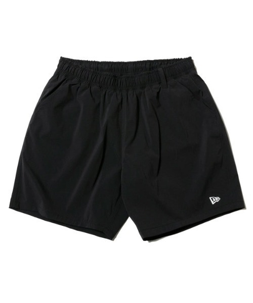 NEW ERA（ニューエラ）の「NEW ERA/ニューエラ　吸水速乾 ナイロンパンツ/ハーフショーツ　13079337（その他パンツ・メンズ・ブラック・XL/L/M）」の2枚目の写真