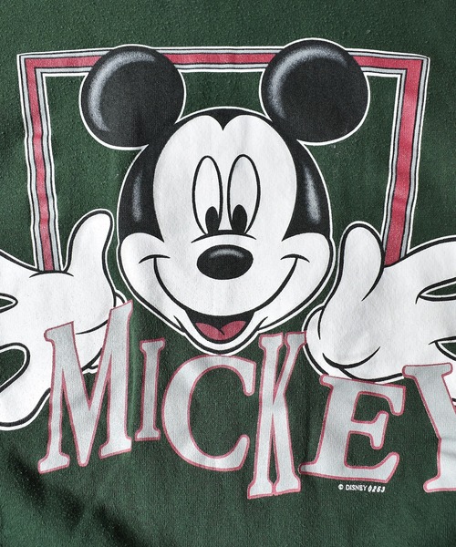 OLDMICKEY (オールドミッキー)の「【ヴィンテージ古着】90's Mickey / ミッキー プリント スウェット(スウェット・メンズ・グリーン・X-LARGE)」の10枚目の写真