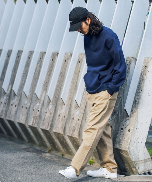 URBAN RESEARCH Sonny Label（アーバンリサーチサニーレーベル）の「ヘビーウェイトハーフZIPプルオーバー（スウェット・メンズ・ネイビー/ホワイト系その他/グリーン/グレー系その他・MEDIUM/LARGE）」の12枚目の写真