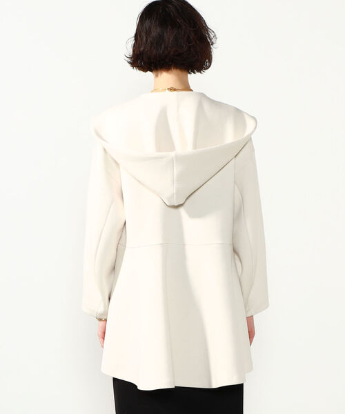 NOLLEY’S（ノーリーズ）の「◇【WEB限定】手洗可能ダンボールペプラムアウター（ブルゾン・レディース・ブラウン/キナリ/ネイビー・FREE）」の20枚目の写真