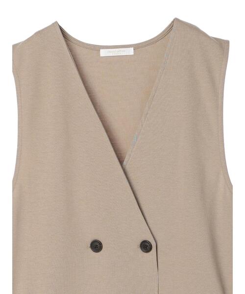 Green　Parks（グリーンパークス）の「ポンチジャンパードレス＊（ワンピース・レディース・ブラック/ベージュ・FREE）」の20枚目の写真