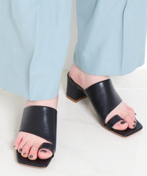 EVOL（イーボル）の「【EVOL】シンプルトングサンダル IS9840（サンダル・レディース・ブラック/アイボリー・LL/S/M/L）」の13枚目の写真