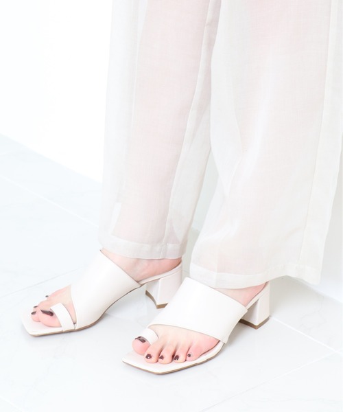 EVOL（イーボル）の「【EVOL】シンプルトングサンダル IS9840（サンダル・レディース・ブラック/アイボリー・LL/S/M/L）」の16枚目の写真