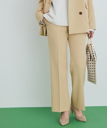 【アウトレット店舗・WEB限定】センタープレスセミフレアスリムパンツ