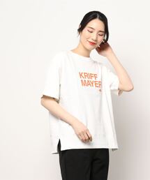 KRIFF MAYER Lady's Collection | ミニ裏毛半袖ロゴTEE(Tシャツ/カットソー)