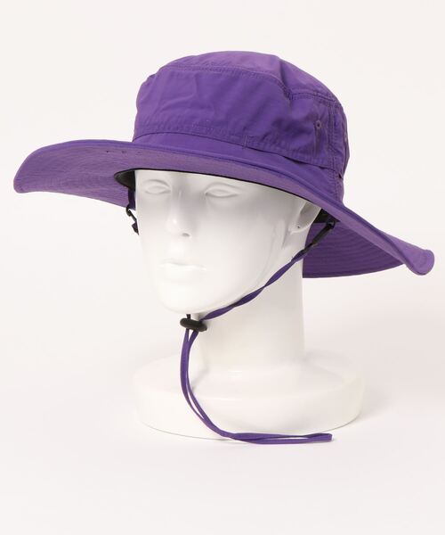 polcadot（ポルカドット）の「NYLON SAFARI HAT／ナイロンサファリ ハット（ハット・レディース・マスタード/ブラック/カーキ/パープル/ベージュ/ネイビー・FREE）」の5枚目の写真
