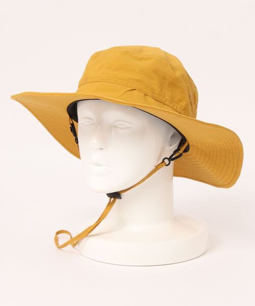polcadot（ポルカドット）の「NYLON SAFARI HAT／ナイロンサファリ ハット（ハット・レディース・マスタード/ブラック/カーキ/パープル/ベージュ/ネイビー・FREE）」の6枚目の写真