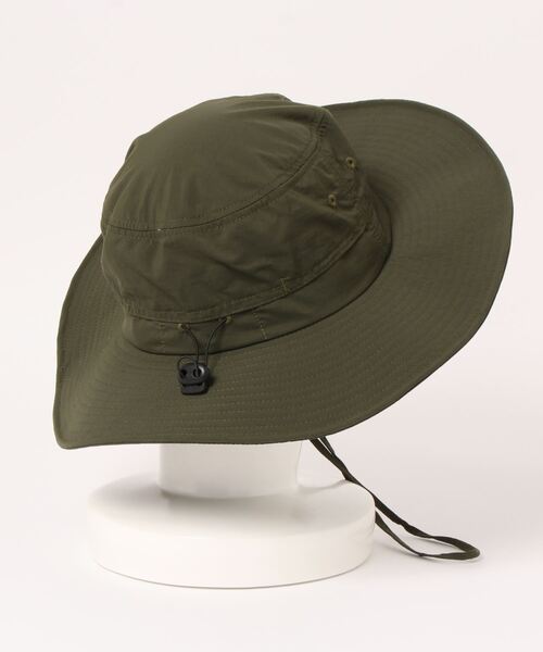 polcadot（ポルカドット）の「NYLON SAFARI HAT／ナイロンサファリ ハット（ハット・レディース・マスタード/ブラック/カーキ/パープル/ベージュ/ネイビー・FREE）」の7枚目の写真