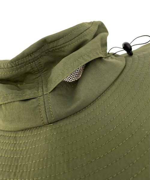 polcadot（ポルカドット）の「NYLON SAFARI HAT／ナイロンサファリ ハット（ハット・レディース・マスタード/ブラック/カーキ/パープル/ベージュ/ネイビー・FREE）」の16枚目の写真