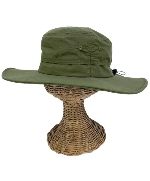 polcadot（ポルカドット）の「NYLON SAFARI HAT／ナイロンサファリ ハット（ハット・レディース・マスタード/ブラック/カーキ/パープル/ベージュ/ネイビー・FREE）」の9枚目の写真