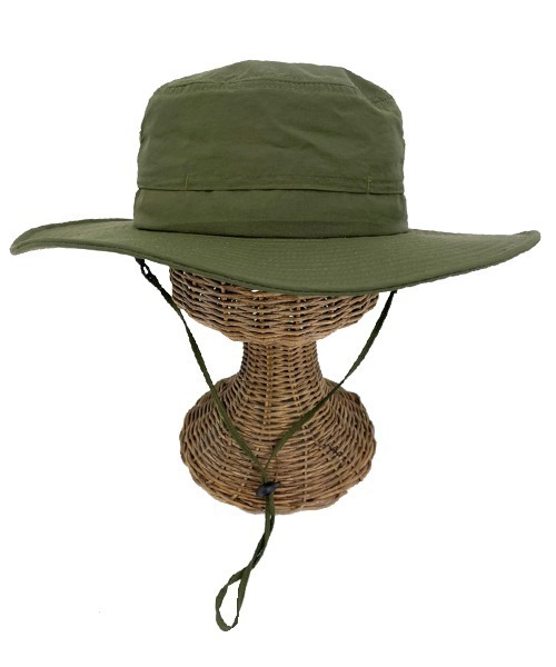 polcadot（ポルカドット）の「NYLON SAFARI HAT／ナイロンサファリ ハット（ハット・レディース・マスタード/ブラック/カーキ/パープル/ベージュ/ネイビー・FREE）」の11枚目の写真