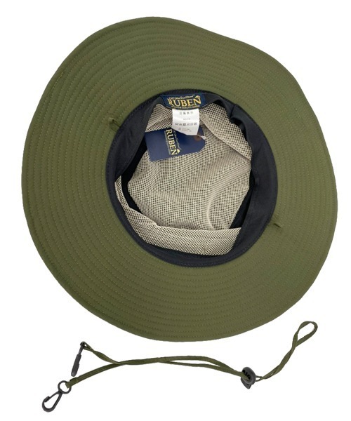 polcadot（ポルカドット）の「NYLON SAFARI HAT／ナイロンサファリ ハット（ハット・レディース・マスタード/ブラック/カーキ/パープル/ベージュ/ネイビー・FREE）」の15枚目の写真