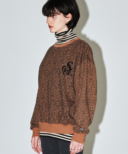 SCULPTOR（スカルプター）の「Flocking Symbol Logo Sweatshirt /フ