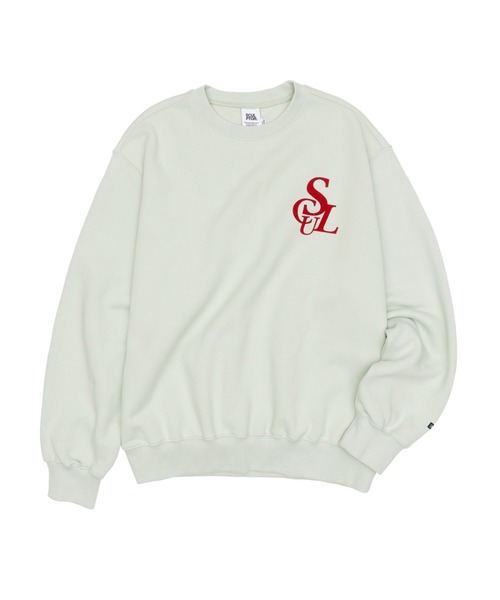 SCULPTOR（スカルプター）の「Flocking Symbol Logo Sweatshirt /フ