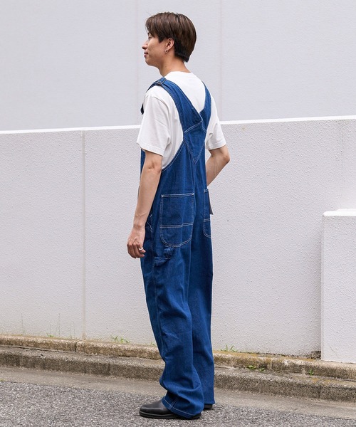 UNIVERSAL OVERALL デニムオーバーオール U2211808-B（サロペット