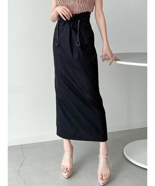 RESEXXY（リゼクシー）の「ドロストデザインスカート（スカート・レディース・ブラック/ピンク/アイボリー・FREE）」の3枚目の写真