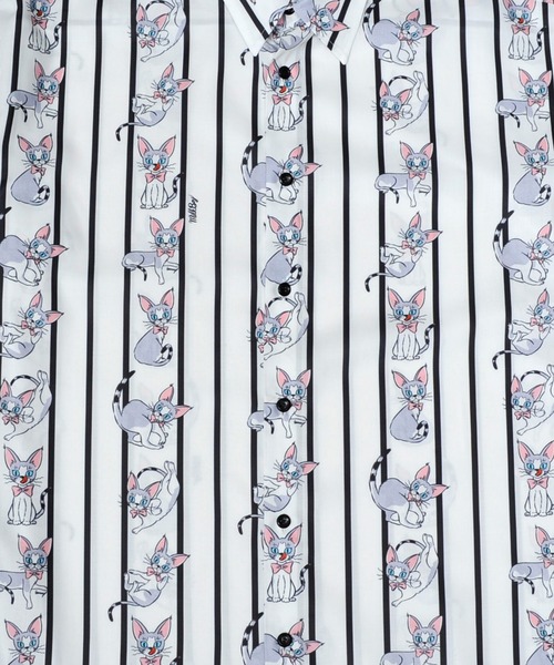 CAT STRIPE SHIRTS ミルクボーイ　シャツ MILKBOY（ミルクボーイ）の「CAT STRIPE SHIRTS（シャツ