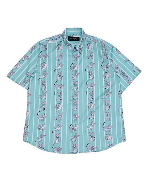 MILKBOY（ミルクボーイ）の「CAT STRIPE SHIRTS（シャツ