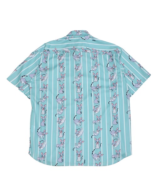 MILKBOY(ミルクボーイ)の「CAT STRIPE SHIRTS(シャツ/ブラウス・レディース・C/A/B・M/L)」の7枚目の写真