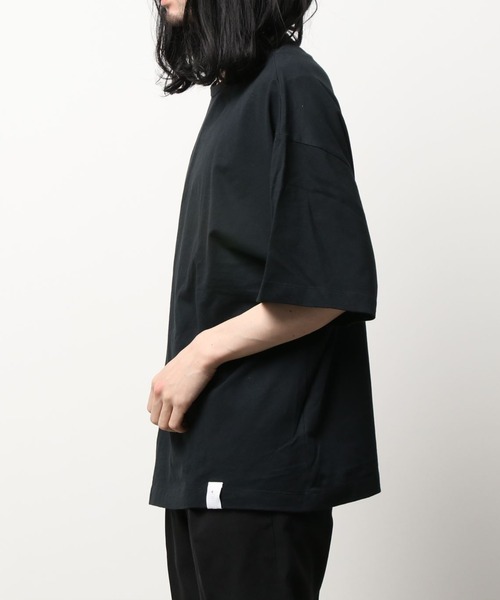 WHITELAND（ホワイトランド）の「WHITELAND/ホワイトランド/BIG TEE/ビックTシャツ（Tシャツ/カットソー・メンズ・ブラック/グレー・FREE）」の3枚目の写真