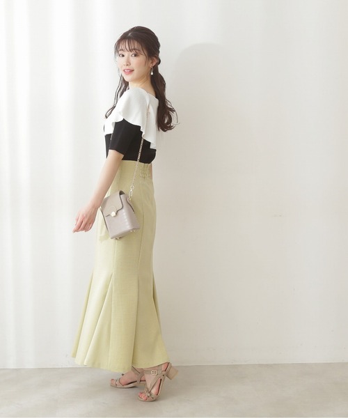 PROPORTION BODY DRESSING(プロポーションボディドレッシング)の「【美人百花5月号掲載 】ビッグカラーリブKT / 1212170410(ニット/セーター・レディース・ピンク/ネイビー/ブラック/グレー・FREE)」の20枚目の写真