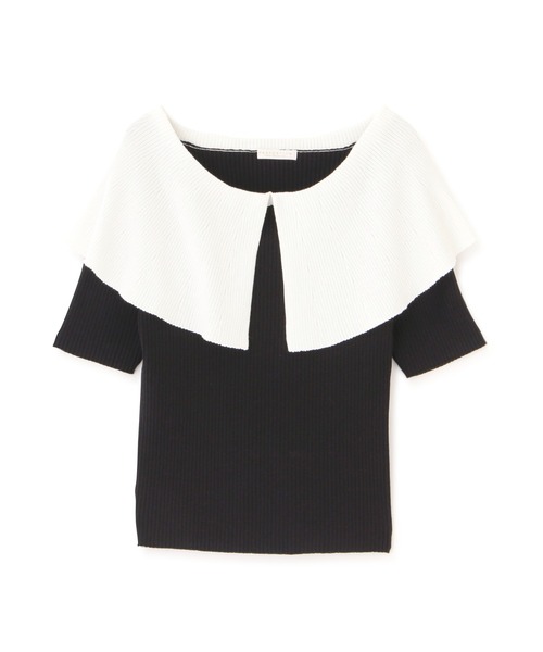 PROPORTION BODY DRESSING(プロポーションボディドレッシング)の「【美人百花5月号掲載 】ビッグカラーリブKT / 1212170410(ニット/セーター・レディース・ピンク/ネイビー/ブラック/グレー・FREE)」の5枚目の写真