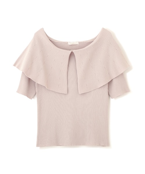 PROPORTION BODY DRESSING(プロポーションボディドレッシング)の「【美人百花5月号掲載 】ビッグカラーリブKT / 1212170410(ニット/セーター・レディース・ピンク/ネイビー/ブラック/グレー・FREE)」の11枚目の写真