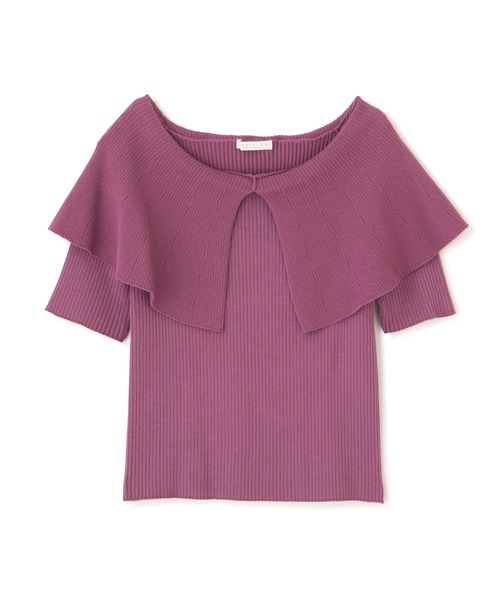 PROPORTION BODY DRESSING(プロポーションボディドレッシング)の「【美人百花5月号掲載 】ビッグカラーリブKT / 1212170410(ニット/セーター・レディース・ピンク/ネイビー/ブラック/グレー・FREE)」の13枚目の写真