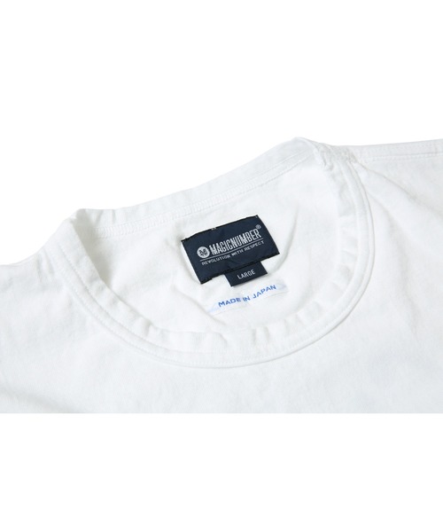 MAGIC NUMBER（マジック ナンバー）の「【MAGIC NUMBER】LIVIN' WELL US COTTON S/S TEE(LOOSE FIT)（Tシャツ/カットソー・メンズ・ブラック/ホワイト・X-LARGE/MEDIUM/LARGE）」の12枚目の写真