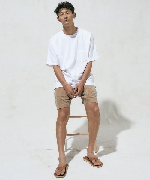 MAGIC NUMBER（マジック ナンバー）の「【MAGIC NUMBER】LIVIN' WELL US COTTON S/S TEE(LOOSE FIT)（Tシャツ/カットソー・メンズ・ブラック/ホワイト・X-LARGE/MEDIUM/LARGE）」の14枚目の写真