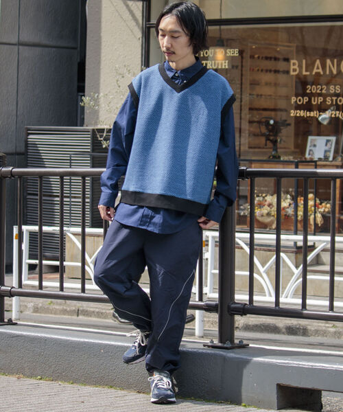 GLOSTER（グロスター）の「【GLOSTER/グロスター】リフレクターミリタリー トレーニングバルーンパンツ（その他パンツ・メンズ・ブラック/グレイッシュベージュ/ネイビー・MEDIUM/LARGE）」の8枚目の写真
