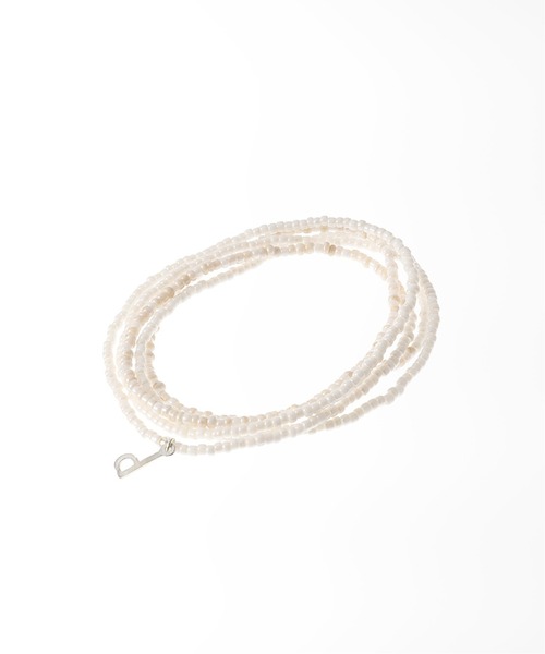 Spick & Span（スピックアンドスパン）の「【PERAPERAK】 3WAY ネックレス (85cm)（ネックレス・レディース・ホワイト・FREE）」の4枚目の写真