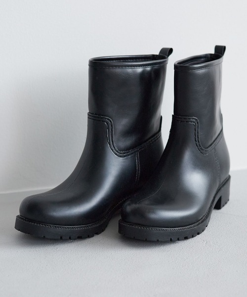 LEPSIM(レプシィム)の「エンジニア風レインブーツ 272059(レインシューズ・レディース・ブラック・SMALL/MEDIUM/LARGE)」の1枚目の写真