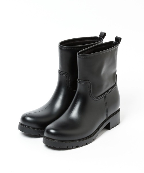 LEPSIM(レプシィム)の「エンジニア風レインブーツ 272059(レインシューズ・レディース・ブラック・SMALL/MEDIUM/LARGE)」の2枚目の写真