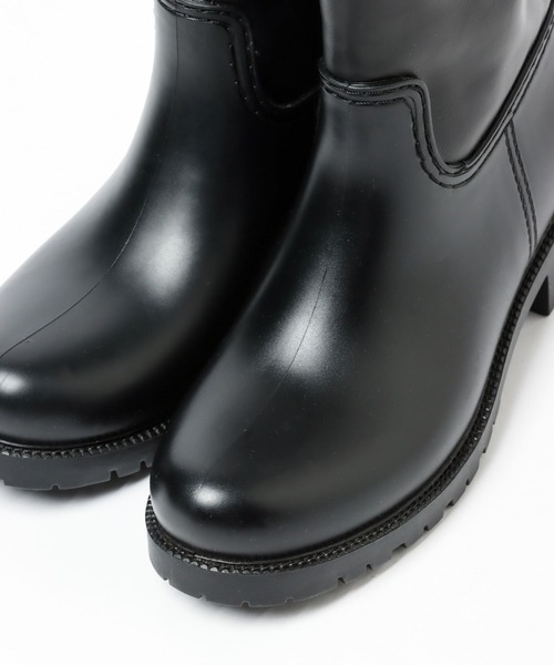 LEPSIM(レプシィム)の「エンジニア風レインブーツ 272059(レインシューズ・レディース・ブラック・SMALL/MEDIUM/LARGE)」の7枚目の写真