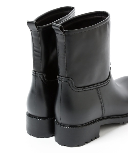 LEPSIM(レプシィム)の「エンジニア風レインブーツ 272059(レインシューズ・レディース・ブラック・SMALL/MEDIUM/LARGE)」の10枚目の写真