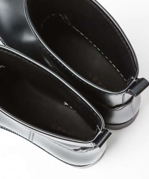LEPSIM(レプシィム)の「エンジニア風レインブーツ 272059(レインシューズ・レディース・ブラック・SMALL/MEDIUM/LARGE)」の12枚目の写真