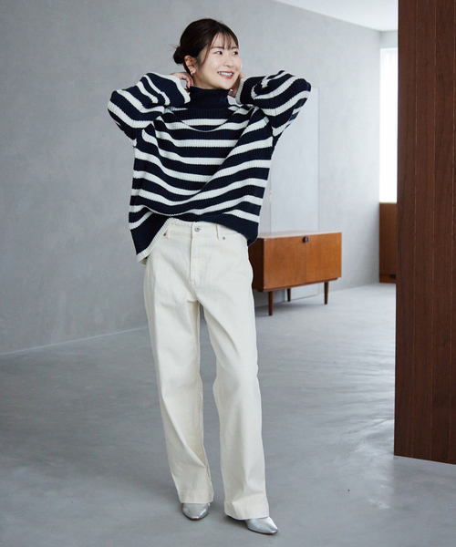 【美品】スローブイエナ　バギーパンツ SLOBE IENA - 極美品✨SLOBE IENA LE DENIM バギーパンツ デニム