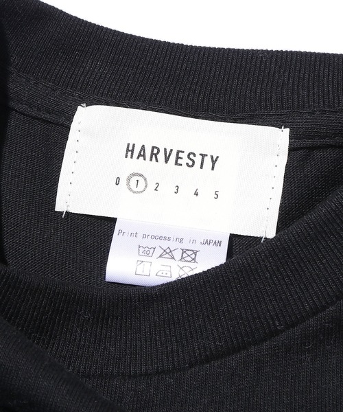 HARVESTY（ハーベスティ）の「HARVESTY/ハーベスティ CATプリントTシャツ  イワサトミキ（Tシャツ/カットソー・レディース・ブラック/オフホワイト/ミント・1/2）」の7枚目の写真