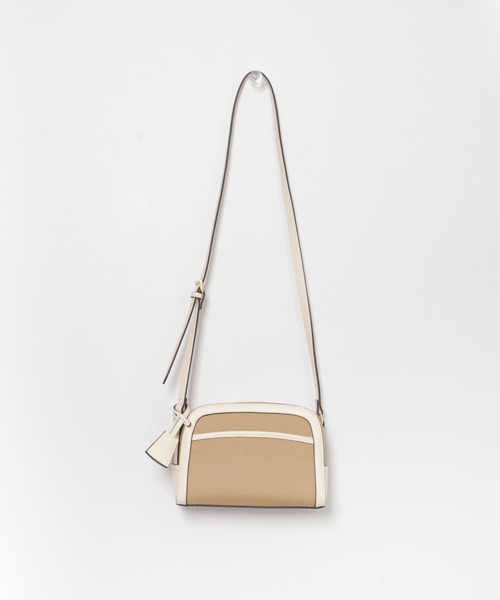 RODE SKO（ロデスコ）の「強撥水キャンバスショルダーバッグ（ショルダーバッグ・レディース・ベージュ/オフホワイト・ONE）」の14枚目の写真