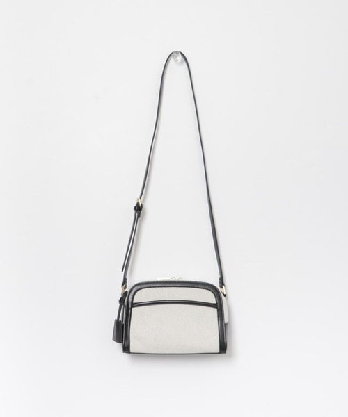 RODE SKO（ロデスコ）の「強撥水キャンバスショルダーバッグ（ショルダーバッグ・レディース・ベージュ/オフホワイト・ONE）」の15枚目の写真