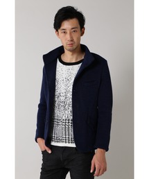 TORNADO MART | BLUE TORNADO∴ T/Wダブルフェイスツィードスタンドジャケット(その他アウター)